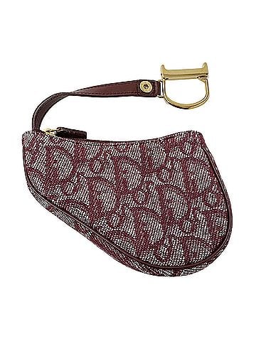 Christian Dior Christian Dior Dior women's wallet, brand name, Trotter pattern, canvas, red, small item case, coin purse. (view 1)