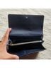 Tory Burch 100% Leather Solid Blue Wallet One size - photo 7