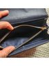 Tory Burch 100% Leather Solid Blue Wallet One size - photo 8