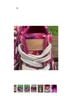 Coach 100% Satin White Pink Sneakers Size 8 1/2 - photo 6
