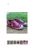 Coach 100% Satin White Pink Sneakers Size 8 1/2 - photo 3