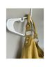 Linea Pelle 100% Leather Solid Yellow Shoulder Bag One size - photo 11