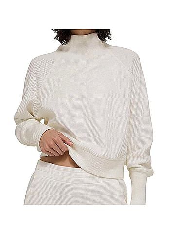 Alo Waffle Weekend Escape Long Sleeve T-Shirt (view 1)