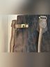 Henri Bendel Animal Print Black Gold Leather Satchel One size - photo 5