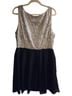 B. Darlin 100% Polyester 100% Polyester 100% Polyester 100% Polyester Black Blue Cocktail Dress Size XL - photo 1