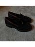 GEOX Black Flats Size 6 - photo 4