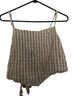 Forever 21 Checkered-gingham Purple Yellow Sleeveless Blouse Size 1X - photo 1