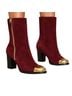 Giuseppe Zanotti 100% Suede Solid Red Gold Boots Size EU 37 - photo 1