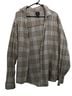 H&M Plaid White Brown Long Sleeve Button-Down Shirt Size XL - photo 1