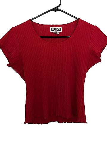 Contempo Short Sleeve Blouse (view 1)