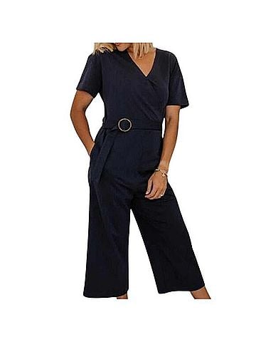 Roolee The Neptune Happy Wrap Wide Leg Jumpsuit (view 1)