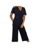 Roolee Solid Blue Jumpsuit Size XXL - photo 1