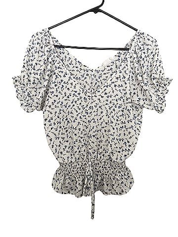 Sienna Sky Short Sleeve Blouse (view 1)
