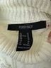 Forever 21 White Pullover Sweater Size M - photo 3