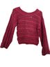 Stefano International Burgundy Pullover Sweater Size M - photo 1