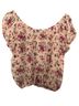 Bella D Floral Pink Blouse Size S - photo 2