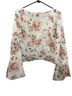 Emily McCarthy Floral Multi Color Long Sleeve Blouse Size S - photo 2