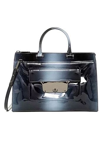 Milly Top Handle Leather Satchel (view 1)