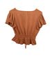 Forever 21 Brown Short Sleeve Blouse Size S - photo 2