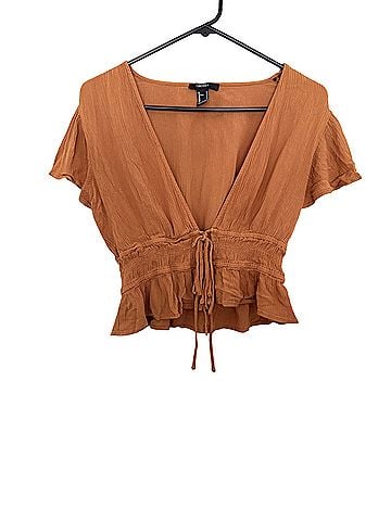 Forever 21 Short Sleeve Blouse (view 1)
