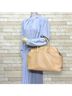 Prada 100% Leather Tan Prada handbag, leather, beige, women's, PRADA One size - photo 2