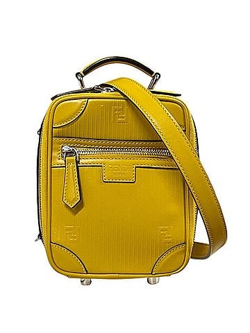 Fendi Fendi Travel Mini Bag Shoulder Leather 7VA542 Yellow Men's Women's FENDI 2-way (view 1)