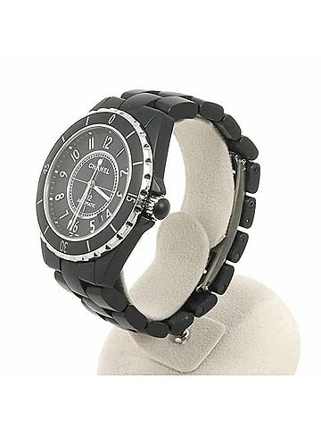 Chanel Chanel J12 42mm Men's Watch H3131 Matte Black Ceramic Date Automatic Self-winding (view 2)