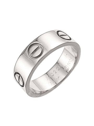 Cartier Cartier Love Ring #49, 18K WG (White Gold 750) (view 1)