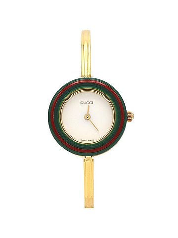 Gucci Gucci Change Ring GP Medium Size 11 12.2 Quartz Watch (view 1)