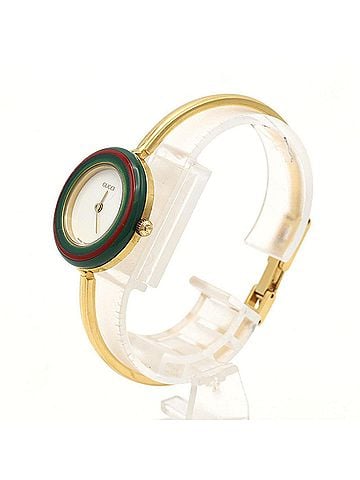 Gucci Gucci Change Ring GP Medium Size 11 12.2 Quartz Watch (view 2)