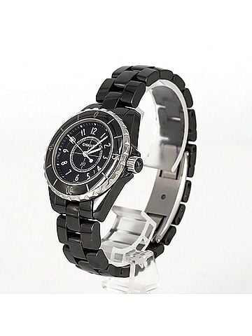 Chanel Chanel J12 33mm Ceramic H0682 Quartz Watch (view 2)