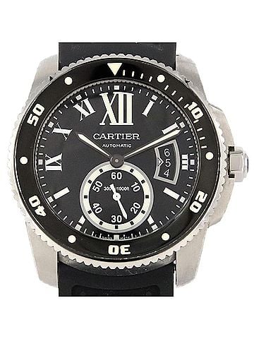Cartier Cartier Calibre de Diver W7100056 Stainless Steel Automatic Watch (view 1)