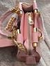 Bebe Solid Pink Satchel One size - photo 6