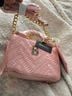 Bebe Solid Pink Satchel One size - photo 5
