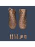 Others Follow 100% Leather Floral Brown Tan Boots Size EU 39 - photo 3