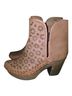 Others Follow 100% Leather Floral Brown Tan Boots Size EU 39 - photo 7