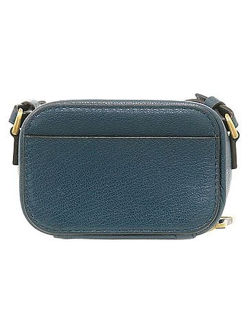 Christian Dior Christian Dior Dior Mini Saddle 43 MA 0261 Leather Blue Shoulder Bag 0512Dior (view 2)