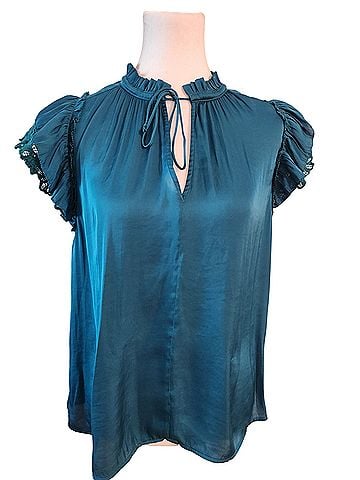Current Air Short Sleeve Blouse (view 1)