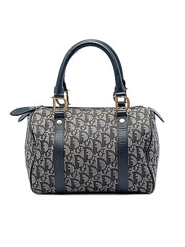 Dior Small Diorissimo Trotter Canvas Boston Bag (view 1)
