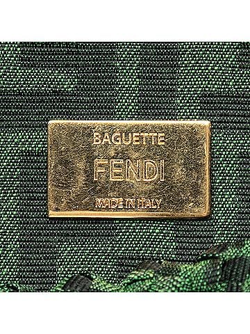 Fendi Zucca Interlaced Jacquard Baguette Satchel (view 2)