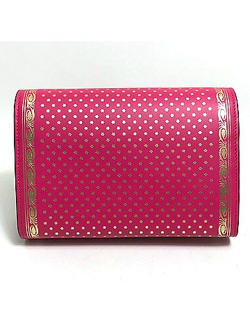 Gucci GUCCI 524967 GUCCY Logo Bag Wallet Chain 2-Way Long Leather Women's Pink Gold Like New (view 2)