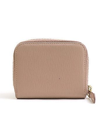 Prada Prada PRADA Wallet/Coin Purse Leather Pink Beige Women's r11244a (view 2)