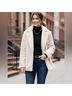 Treasure & Bond 100% Polyester Ivory Jacket Size M - photo 3