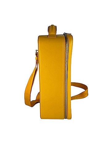 Christian Dior Christian Dior crossbody shoulder bag/body bag, leather, yellow, men's, z10127 (view 2)