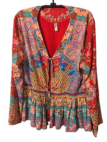Spell Long Sleeve Blouse (view 2)
