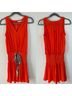 Ramy Brook 100% Polyester 100% Silk Orange Casual Dress Size S - photo 5
