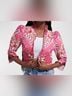 Love The Label 100% Cotton Floral Multi Color Jacket Size S - photo 3
