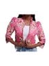 Love The Label 100% Cotton Floral Multi Color Jacket Size S - photo 1