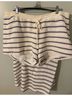 Hatch Stripes White Blue Romper Size L - photo 6