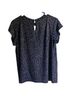 Halogen Print Blue Blouse Size M - photo 2
